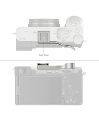 SmallRig Thumb Grip for Sony Alpha 7C Ii / Alpha 7CR / Alpha 7C Camera, Silver