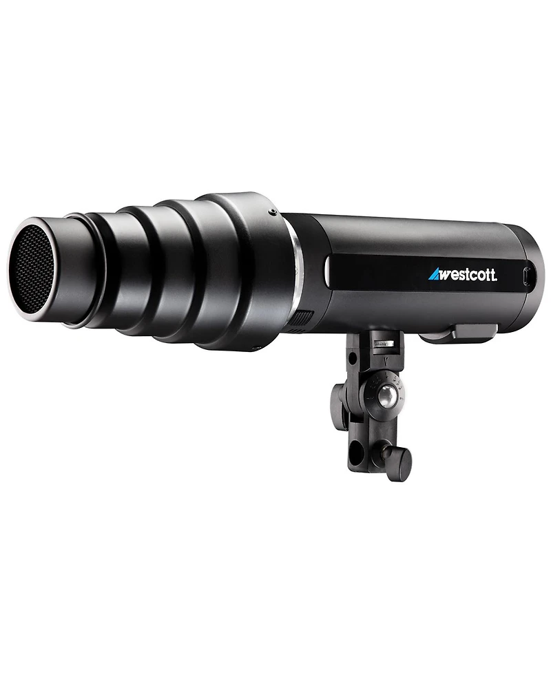 Westcott Westcott Snoot with Honeycomb Grid for FJ200 and FJ80 (Includes FJ80 Magnetic Mounting Ring)
