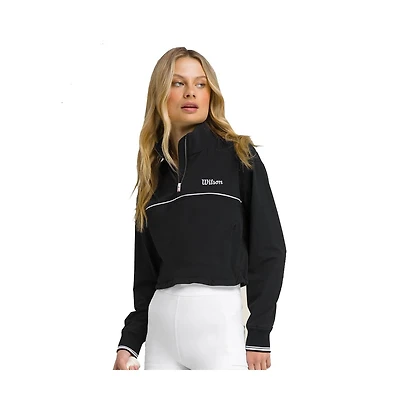 Wilson Davenport Woven Womens Tennis Popover