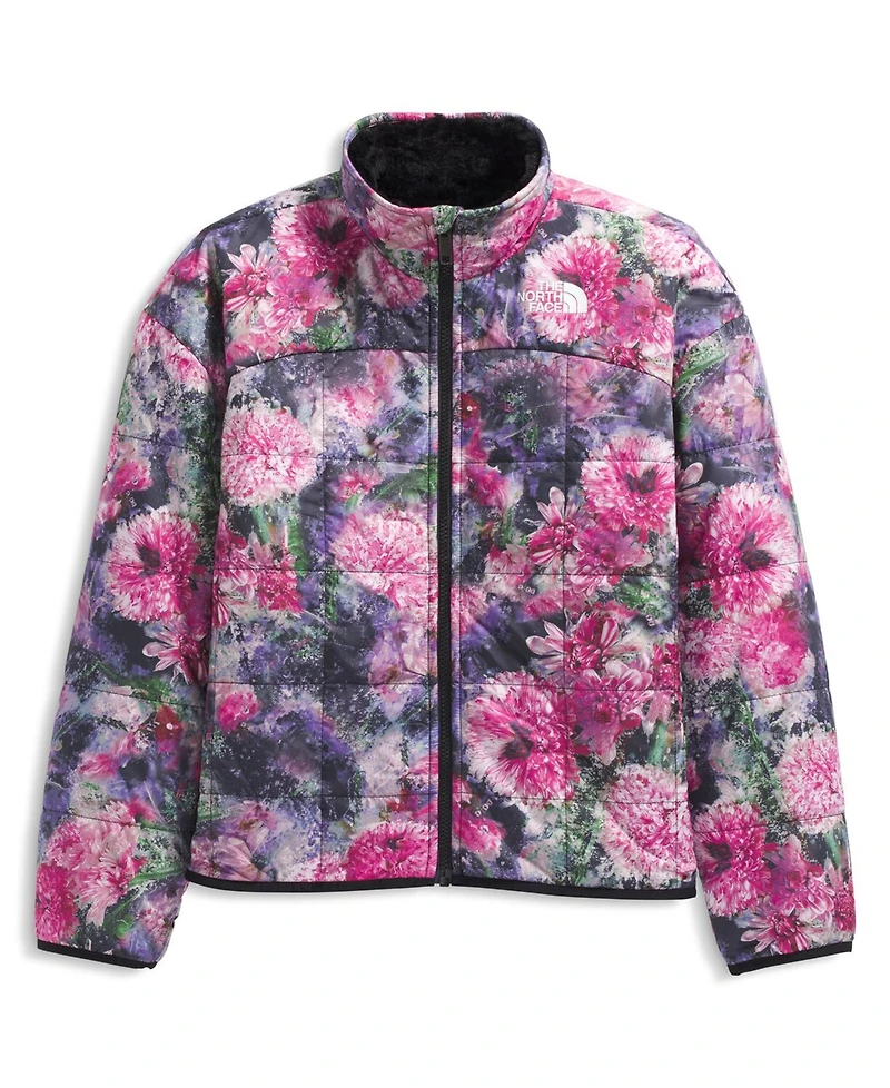The North Face Girls 6-16 Printed Reversible Shasta Short Parka Jacket