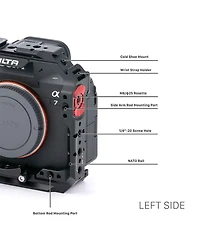 Tilta Basic Full Camera Cage Kit for Sony a7 Iv, Black