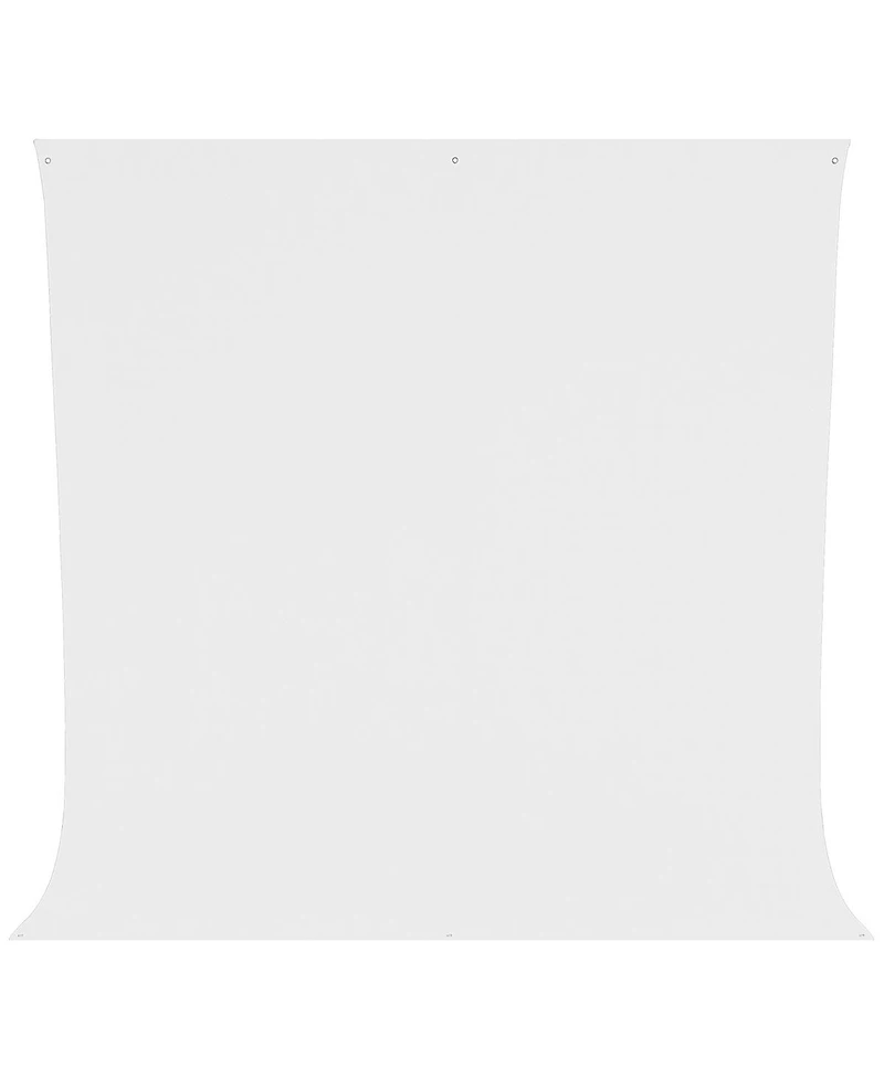 Westcott 9 x 10 Feet Wrinkle Resistant Cotton Background, Hi Key White