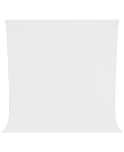 Westcott 9 X 10 Feet Wrinkle Resistant Cotton Background Hi Key White