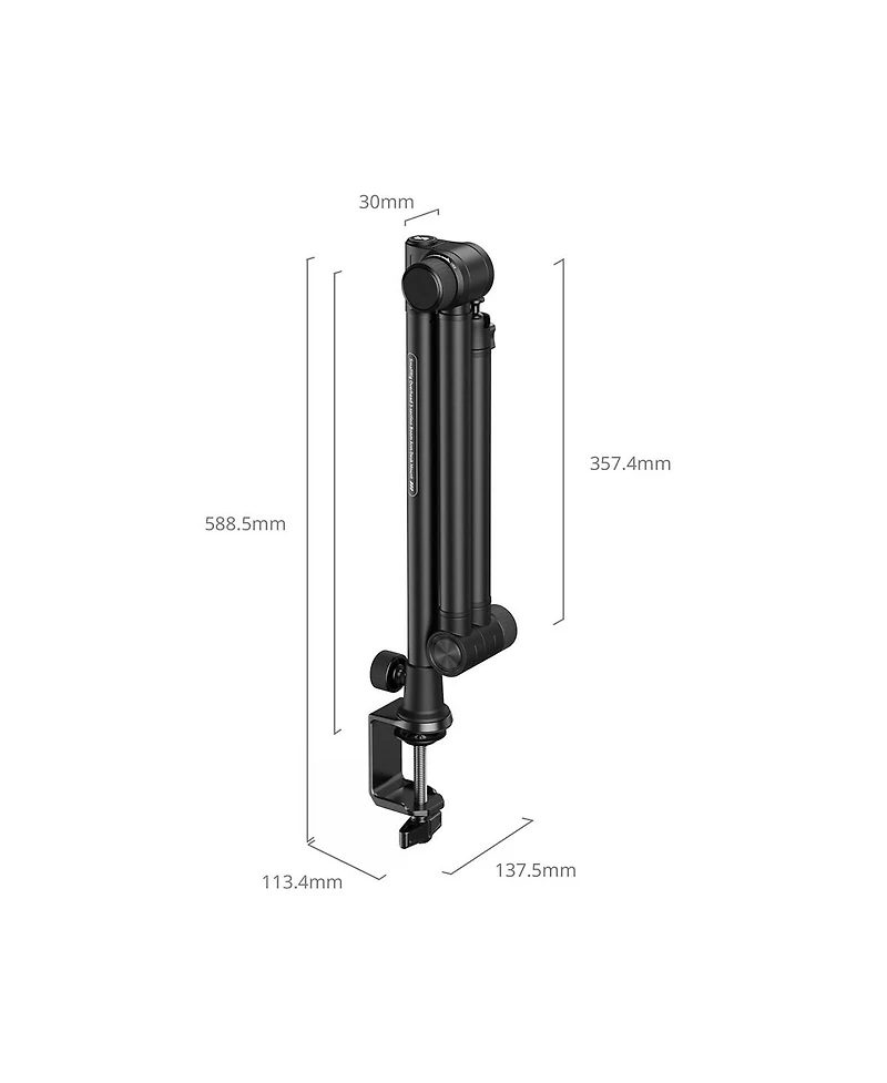 SmallRig Overhead 3-Section Boom Arm Desk Mount