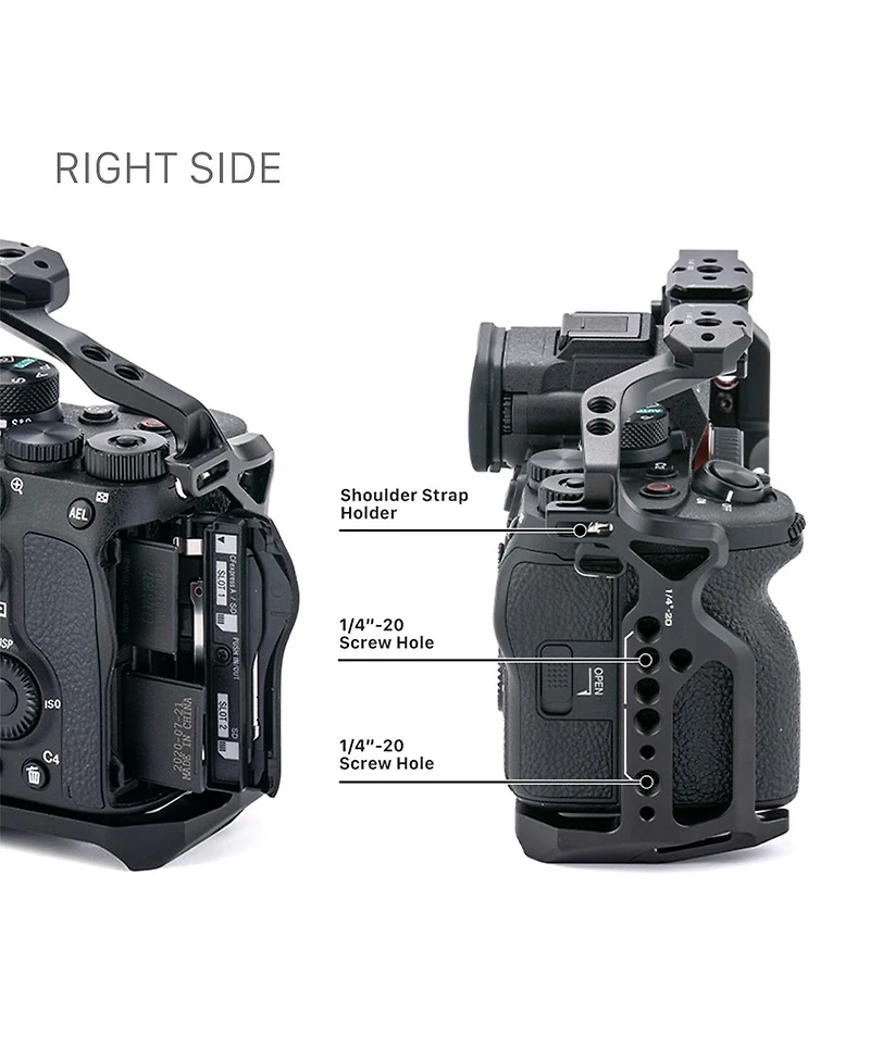 Tilta Full Camera Cage for Sony a7 Iv & Select Cameras, Black