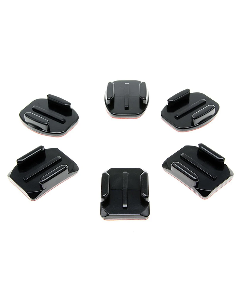GoPro Curved + Flat Adhesive Mounts for Hero and Max Cameras, Set of 3