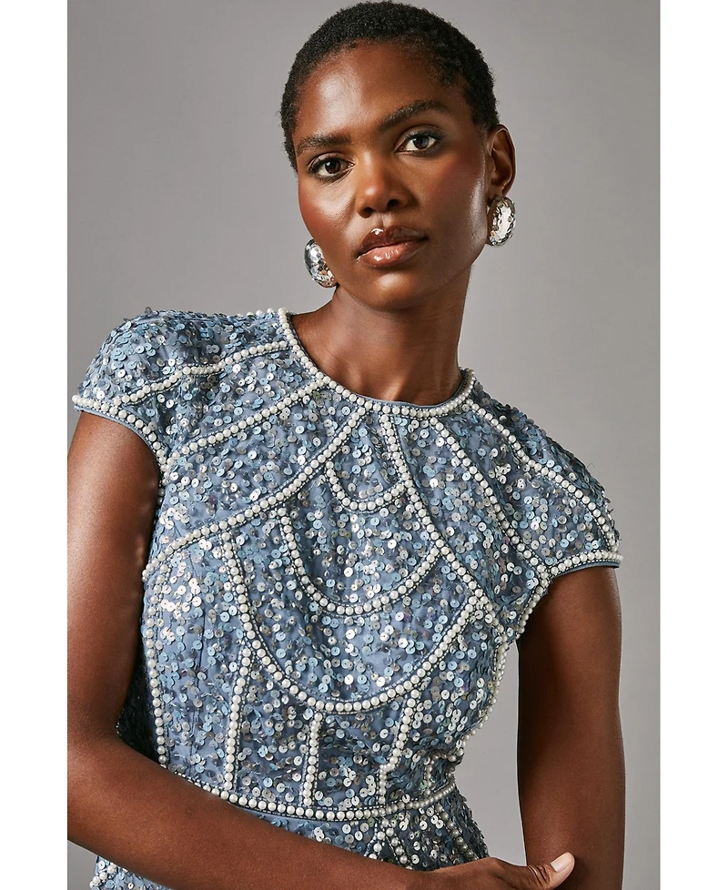 Coast Women's Embellished Pencil Dress