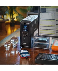 CyberPower CP1500AVRLCD3 1500VA/900W Intelligent LCD Mini-Tower Ups, Nema 5-15P