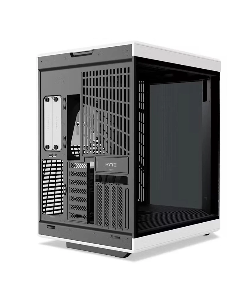 Hyte Hyte Y70 Touch Infinite Dual Chamber Atx Mid Tower Modern Aesthetic Case With Integrated 2.5K Lcd Touchscreen, Panda