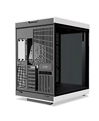 Hyte Hyte Y70 Touch Infinite Dual Chamber Atx Mid Tower Modern Aesthetic Case With Integrated 2.5K Lcd Touchscreen, Panda