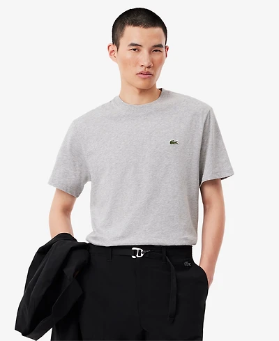 Lacoste Men's Classic Fit Short Sleeve Crewneck Logo T-Shirt