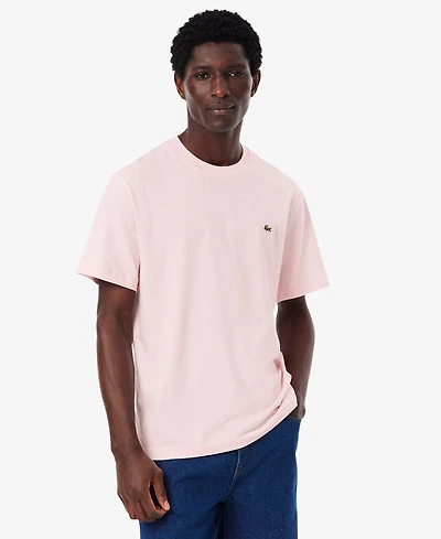 Lacoste Men's Classic Fit Short Sleeve Crewneck Logo T-Shirt