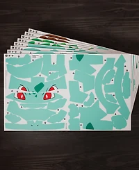 Pokemon Bulbasaur 3D Model Kit Kanto Starter Collection, 195 Pieces