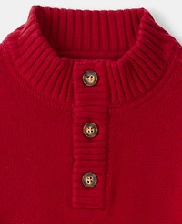 Carter's Toddler Boys Pull-On Crewneck Sweater