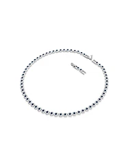 Swarovski Una Angelic Rhodium Plated Tennis Necklace