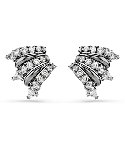Swarovski Sublima Ruthenium Plated Ear Cuffs