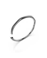 Swaroski Dextera Ruthenium Plated Bangle