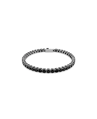 Swaroski Matrix Ruthenium Plated Tennis Bracelet