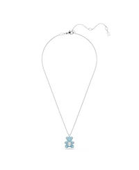 Swarovski Teddy Rhodium Plated Pendant Necklace