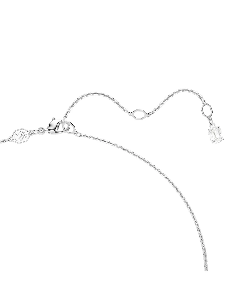 Swarovski Idyllia Rhodium Plated Pendant Necklace