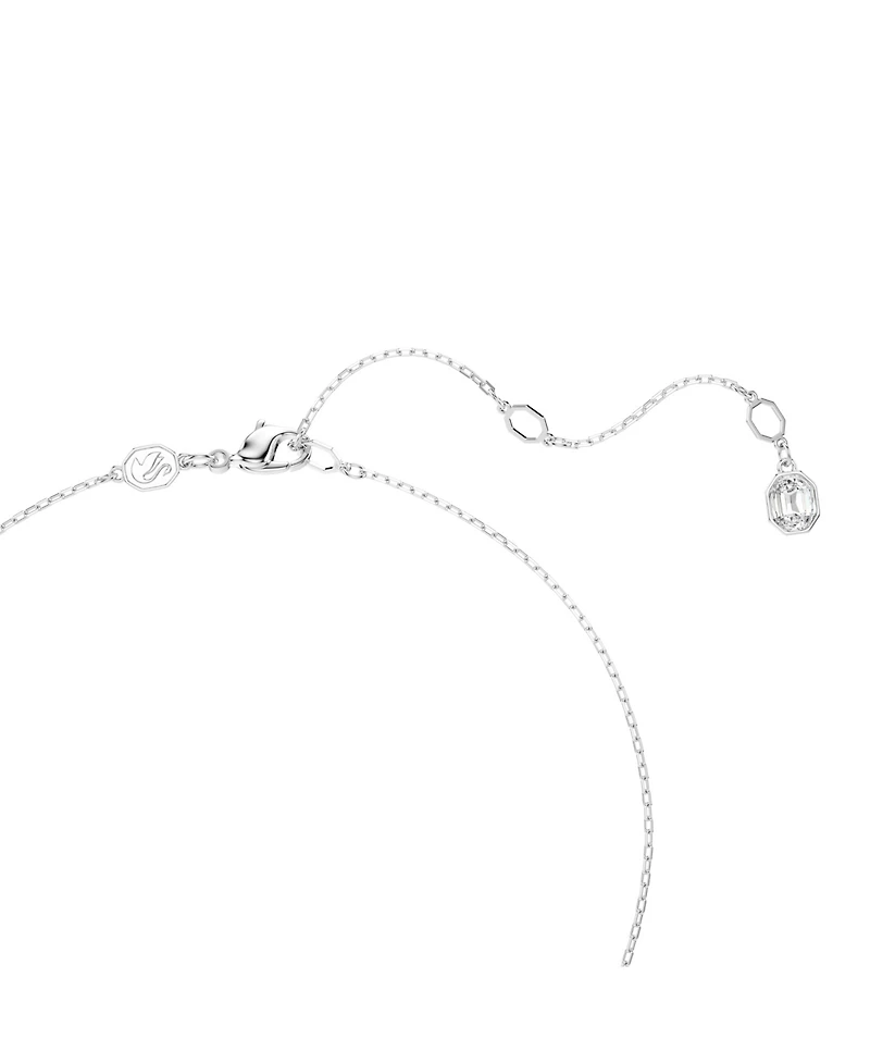 Swarovski Una Angelic Rhodium Plated Y Pendant Necklace