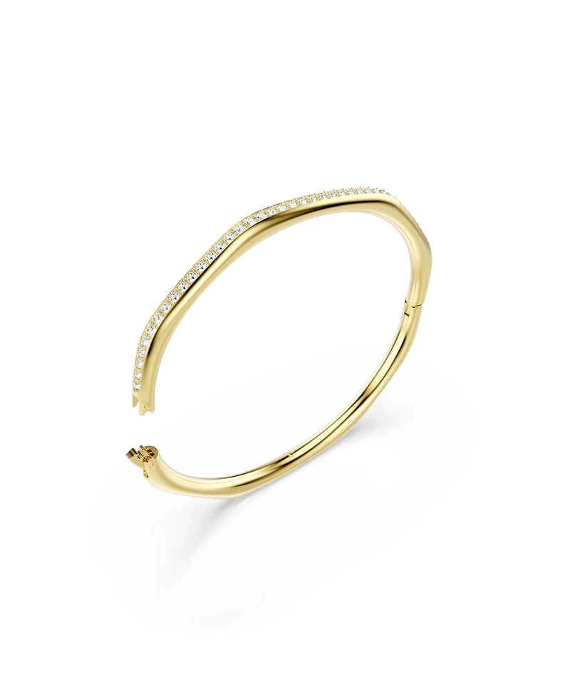 Swaroski Dextera Gold-Tone Plated Bangle