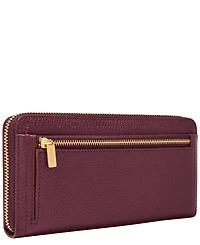 Fossil Logan Rfid Zip Around Clutch Wallet