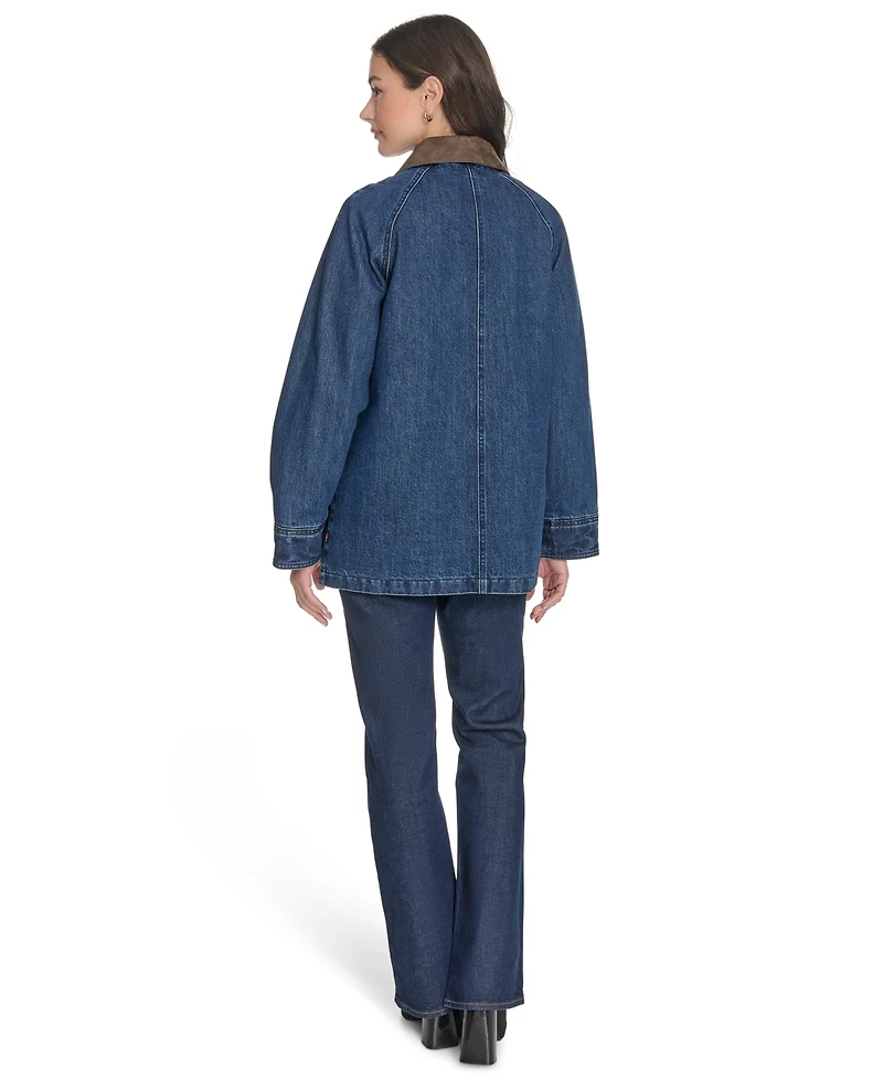 Levi's Women's Front Zipper Barn Jacket
