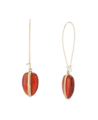 Robert Lee Morris Soho Heirloom Charms Jasper Bead Dangle Earrings