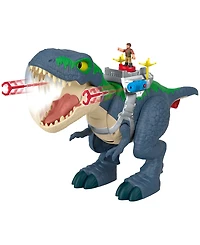 Imaginext Fisher-Price Jurassic World Rebirth Ultimate Action Chomp T. Rex Dino Toy and Action Figures