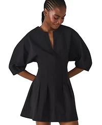 Bb Dakota by Steve Madden Women's Split Neck Mini Dress