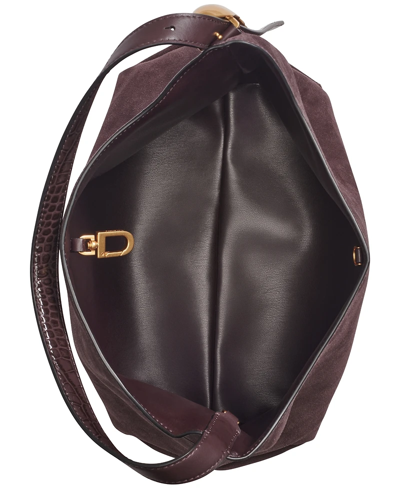Donna Karan New York Georgette Suede Medium Bucket Bag