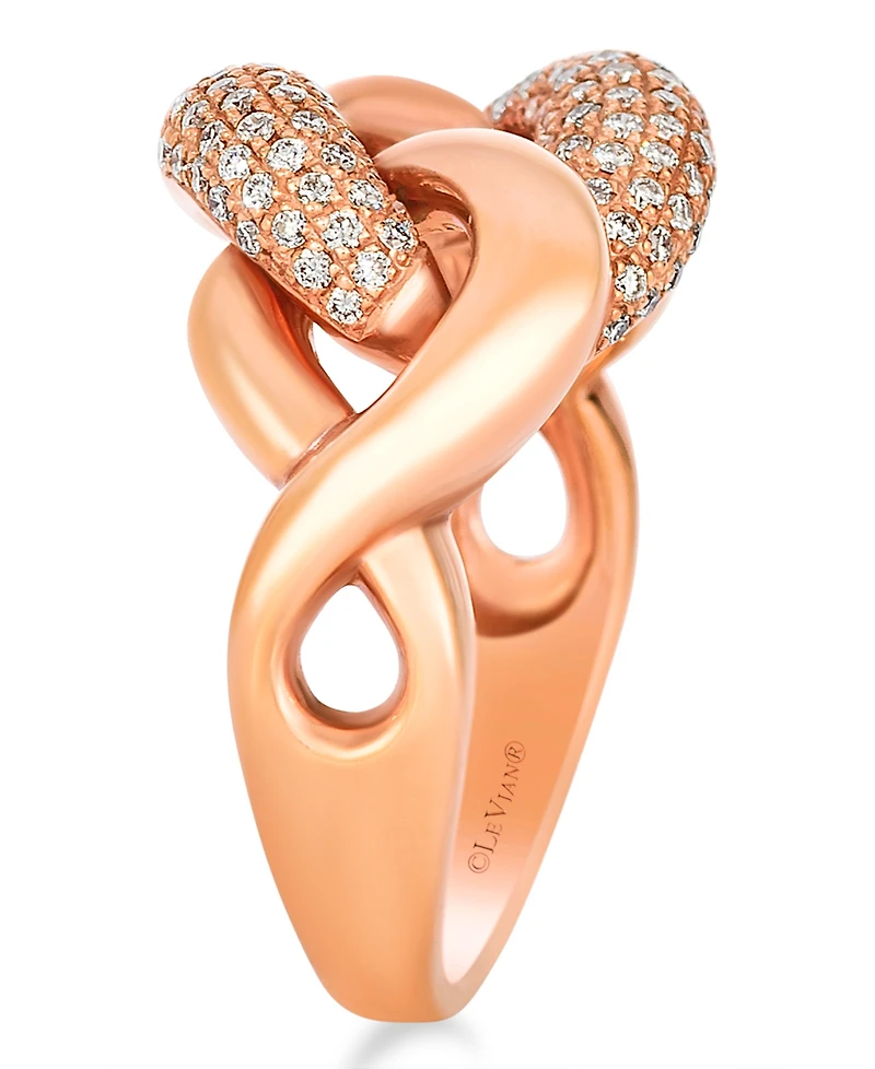 Le Vian Vanilla Diamond Ring ( 0.48 ct. t.w.) in 14K Strawberry Gold