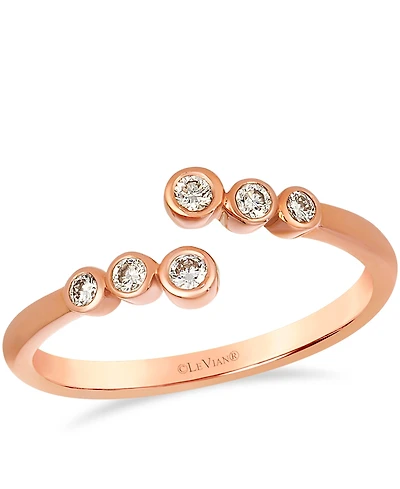 Le Vian Vanilla Diamond Open Ring (0.18 ct. t.w.) in 14K Strawberry Gold