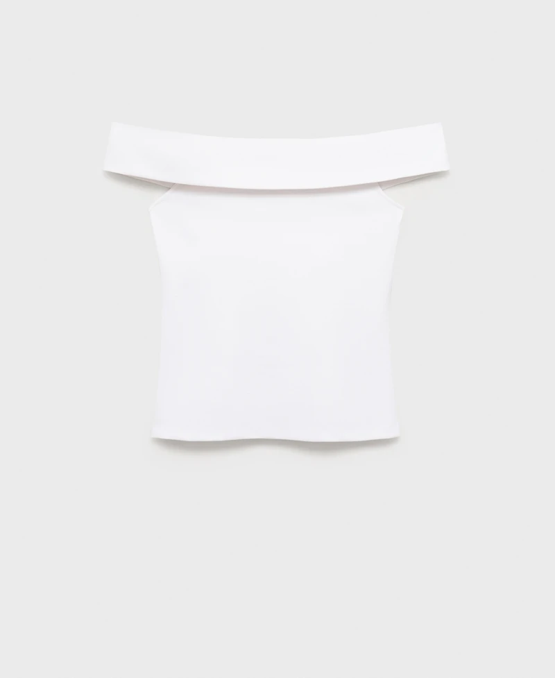 Mango Women's Strapless Top
