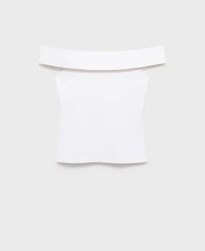 Mango Women's Strapless Top