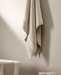 Calvin Klein Iconic Cotton Jacquard Bath Towel, 56" x 30"