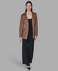 Karl Lagerfeld Paris Women's Long Sleeves Blazer