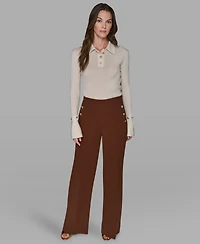 Karl Lagerfeld Paris Women's Wide Leg Pants