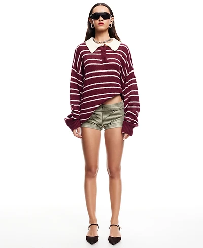 Lioness Women's Knit Button-Front Sweater