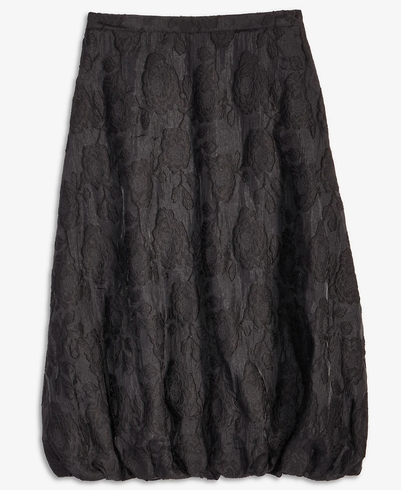 On 34th Women's Floral Jacquard Organza Bubble Skirt, Macy's Exclusive