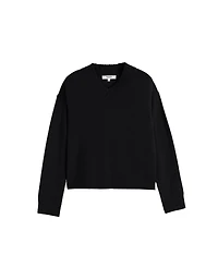 Chinti & Parker Women's Wool-Cashmere Ribbed V-neck Sweater