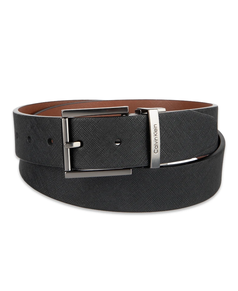 Calvin Klein Men's 2-Piece Belt Gift Set