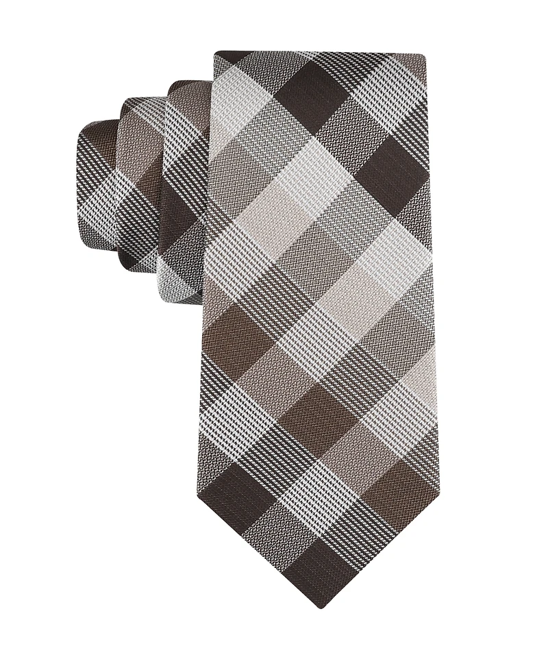 Calvin Klein Men's Maddox Grid Tie