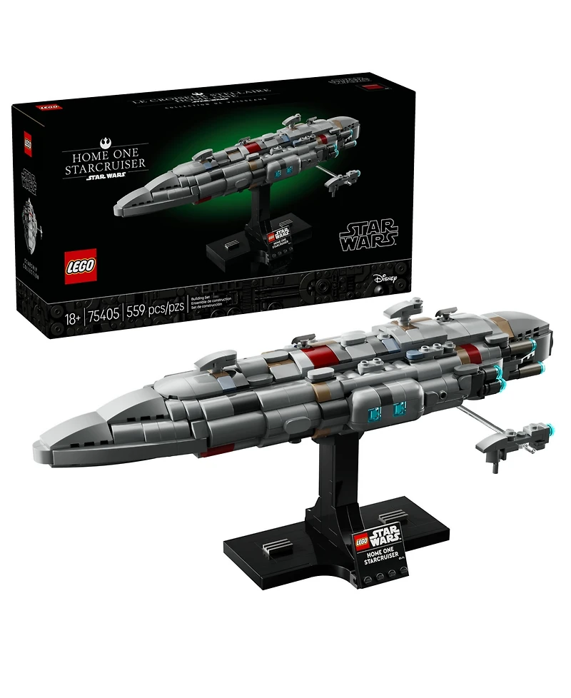 Lego Star Wars Home One Starcruiser Buildable Starship Model Kit