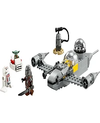 Lego Star Wars Mando and Grogu's N-1 Starfighter Building Toy