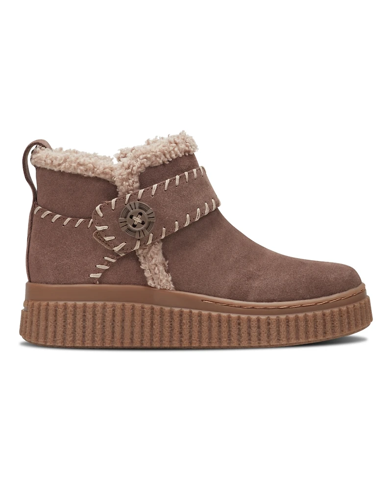Easy Spirit Women's Brendan Cozy Waterproof Side Zip Booties