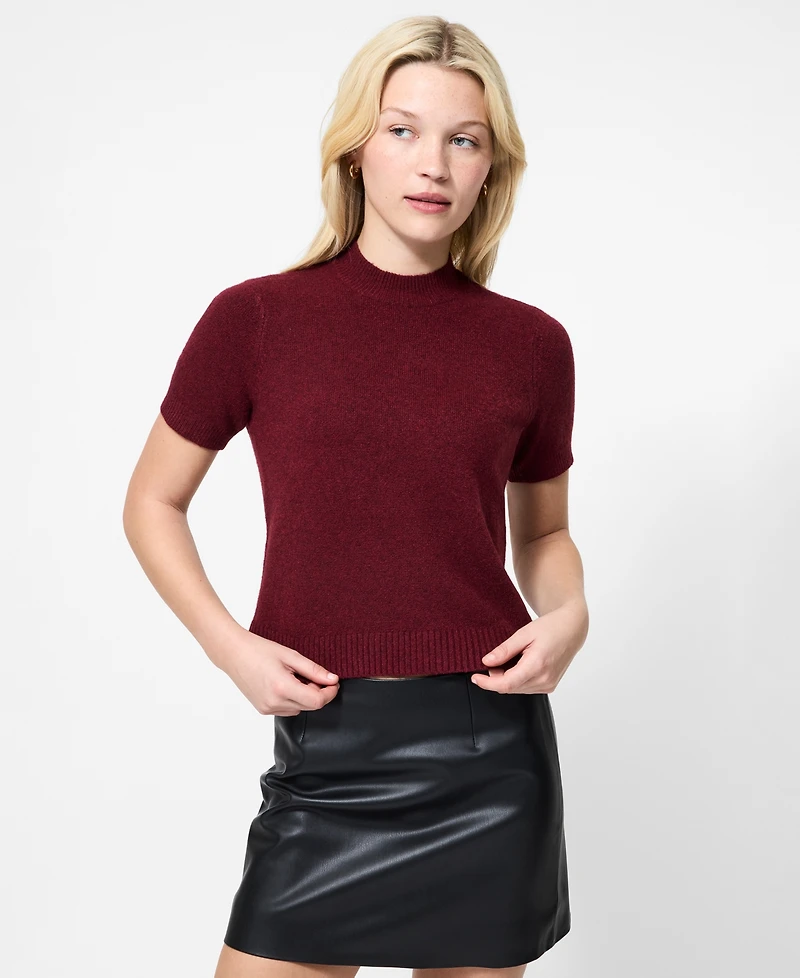 French Connection Women's Mock Neck Sweater
