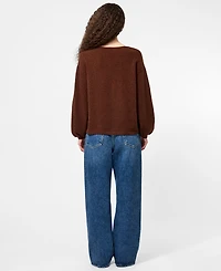 French Connection Women's Vhari Knit V-Neck Sweater