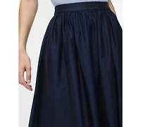 French Connection Women's Sateen Weave Maxi Skirt
